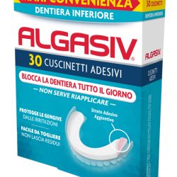 ALGASIV ADESIVO PER PROTESI DENTARIA INFERIORE 30 PEZZI