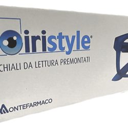 OCCHIALE DA LETTURA PREMONTATO IRISTYLE EVO TOUCH LIGHT BLUE 2,5