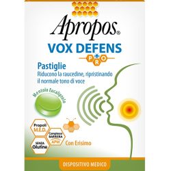 APROPOS VOX DEFENS PRO MENTOLO EUCALIPTO 20 PASTIGLIE