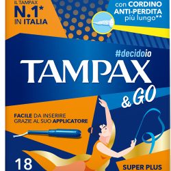 TAMPAX &GO SUPER PLUS 18 PEZZI