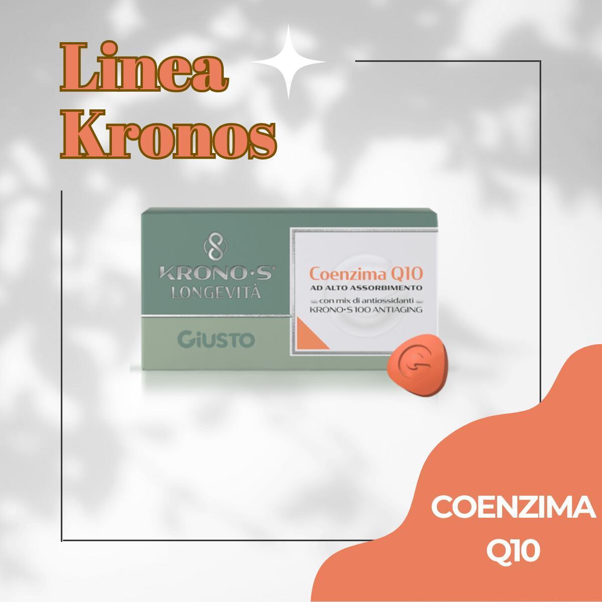 ⚡️ NOVITÀ IN FARMACIA: KRONO•S® Coenzima Q10 ⚡️