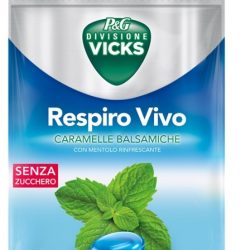 VICKS RESPIRO VIVO CARAMELLE BALSAMICHE MENTA 72 G CON EDULCORANTI