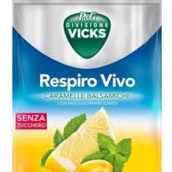 VICKS RESPIRO VIVO CARAMELLE BALSAMICHE LIMONE 72 G CON EDULCORANTI