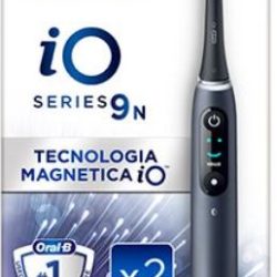ORAL-B IO 9 BLACK SPAZZOLINO ELETTRICO + 2 REFILL