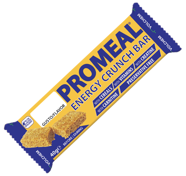 7x PROMEAL ENERGY CRUNCH BAR YOGURT BARRETTA 40 G