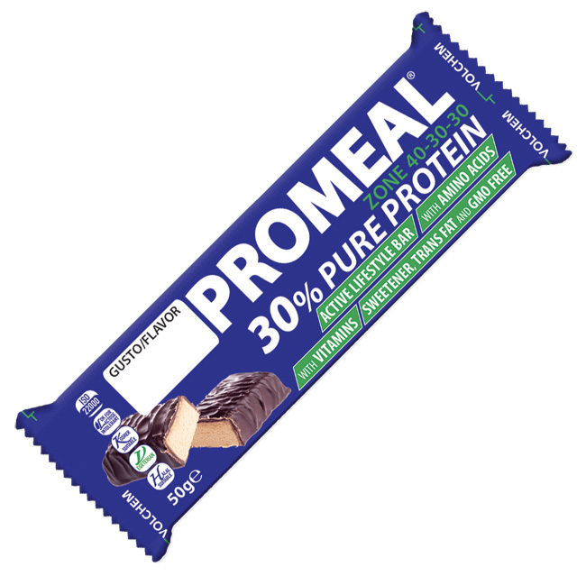 PROMEAL ZONE 40-30-30 30% PURE PROTEIN CARAMEL BARRETTA 50 G