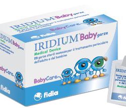 GARZA OCULARE MEDICATA IRIDIUM BABY 28 PEZZI
