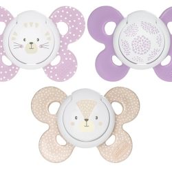 CHICCO SUCCHIETTO COMFORT GIRL IN SILICONE 6-16 MESI 2 PEZZI