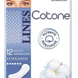 LINES COTONE NON ULTRA NOTTE DISTESI 12 PEZZI