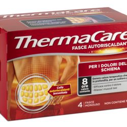 FASCIA AUTORISCALDANTE A CALORE TERAPEUTICO THERMACARE SCHIENA 4 PEZZI