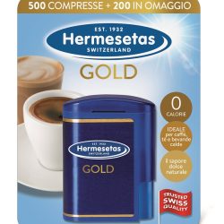 HERMESETAS GOLD 500+200 COMPRESSE 35 G