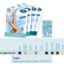 SAUBER COLLANT 70 DENARI MAGLIA MICRORETE NEUTRO BEIGE 2 LINEA CLASSICA