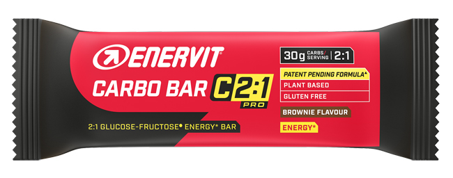 4x ENERVIT C2 1 CARBO BAR BROWNIE 50 G
