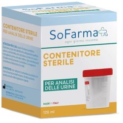 CONTENITORE URINA IN POLIPROPILENE DA 120 ML SOFARMAPIU'