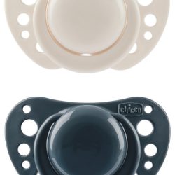 CHICCO SUCCHIETTI AIR BLU SILICONE 6-16 MESI 2 PEZZI