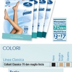 SAUBER COLLANT 70 DENARI MAGLIA LISCIA NERO 5 LINEA CLASSICA
