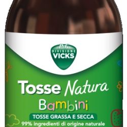 VICKS TOSSE NATURA BAMBINI TOSSE GRASSA E SECCA GUSTO MIELE E FRAGOLA 140 ML