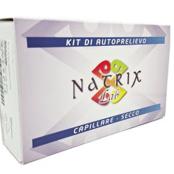KIT NATRIX PRELIEVO AREA IMMUNOLOGICA BLU CAPILLARE SECCO 1  PEZZO