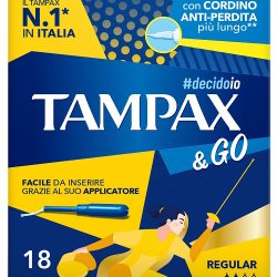 TAMPAX &GO REGULAR 18 PEZZI